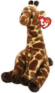 Obesek TY, žirafa, pliš, Beanie Babies Gavin,15 cm