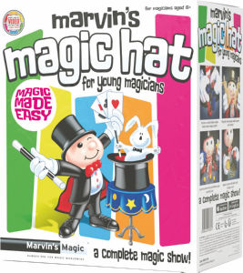 Igrača Marvins Magic, magični klobuk, 150 trikov