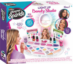 Set za ličenje Crazart, Light Up Beauty Studio