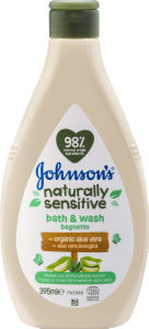Gel Johnson’s Baby, za kopanje in umivanje, Naturally Sensitive, 395 ml