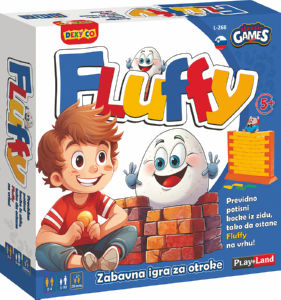 Igra družabna, Fluffy in kocke na zidu