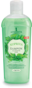 Šampon Afrodita, kopriva, biotin, 1 l