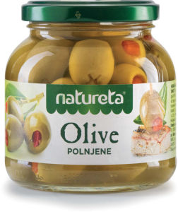 Olive Natureta, polnjene, 290 g
