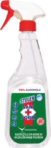 Razkužilo za roke in površine Stelex Saniform, 750ml