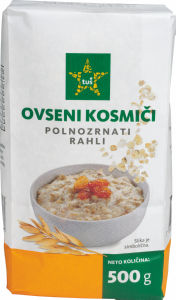 Kosmiči Tuš, ovseni, rahli, polnozrnati, 500 g