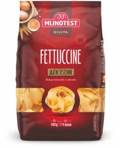 Testenine Divita, Široki rezanci, jajčni, Fettuccine, 400 g