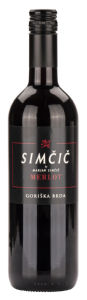 Vino Merlot Simčič, alk.12,5 vol%, 0,75 l