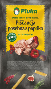 Narezek Pivka, piščančja posebna s papriko, 150 g