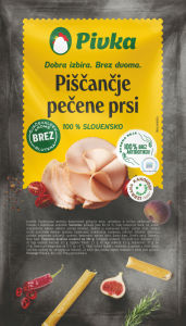 Narezek Pivka, piščančje pečene prsi, 150 g