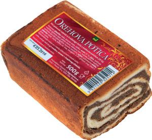 Potica Tuš, orehova, 500 g