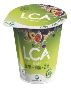 Jogurt LCA, sliva, figa, žita, 180 g