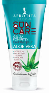 Gel za pomiritev kože Afrodita, Sun Care Aloe Vera, 150 ml