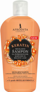 Šampon za lase Afrodita, Keratin, 1 l