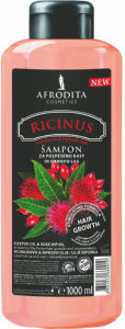 Šampon za lase Afrodita, Ricinus, 1 l