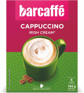 Napitek Barcaffe, Cappuccino, Irish cream, 144 g