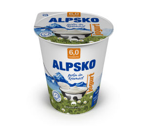 Jogurt Alpsko, umešani, 180 g