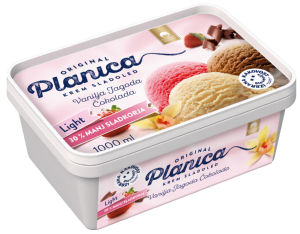 Sladoled Planica, Original, lahka, IK, 1 l