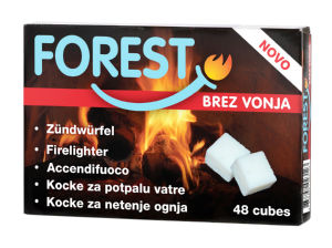Kocke vžigalne Forest, brez vonja