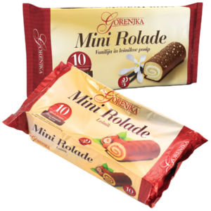 Mini rolade Gorenjka, lešnik, 280g