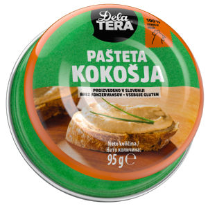 Pašteta kokošja Delatera, 95 g