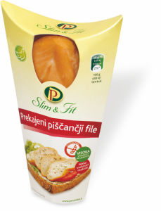 Prekajen piščančji file Slim & Fit, 170 g