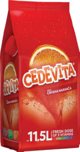 Cedevita vin, rdeča pomaranča, 900 g