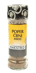 Poper Maestro, črni, mleti, 45 g