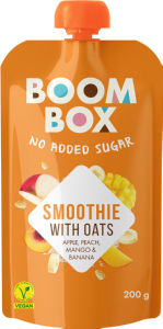 Smoothie Boom Box, jabolka, mango, breskev, 200 g