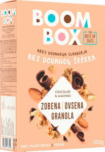 Granola Boom box, ovsena, čokolada, 300 g