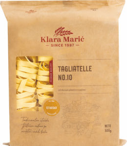 Testenine Klara Marič, Tagliatele, No.10, 500 g