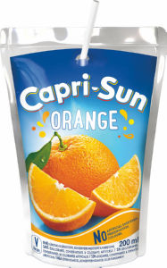 Pijača Capri Sun, pomaranča, 0,2 l