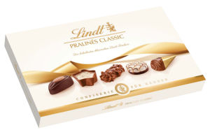 Praline Lindt, škatla, 125 g