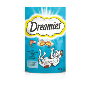 Dreamies prigrizek za mačke, losos, 60 g