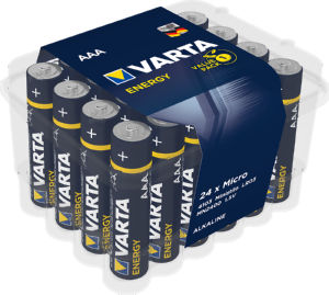 Baterije Varta energy AAA, box 24/1