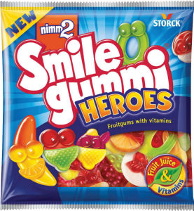 Bonboni Nimm2, Heroes, gumi., 90 g