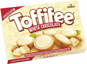 Bonboniera Toffifee, White Chocolate, 125 g