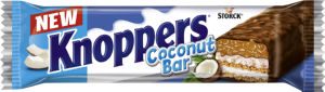 Vafelj z mlečno kremo Knoppers, Coconut Nutbar, 40 g