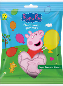 Bonboni Peppa Pig, vegan, gumi, 175 g