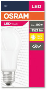 Žarnica Led Osram, Value, 13W, E27