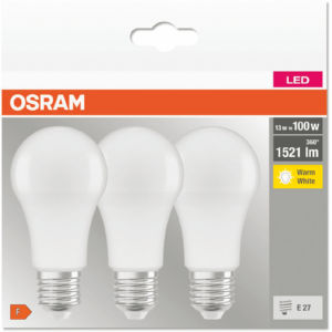 Žarnica Led Osram, Base Classic, 13W, E27, 3/1