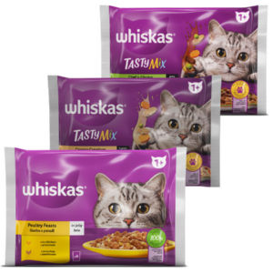 Whiskas mokra hrana za mačke, Šefov izbor, Tasty Mix, 4 x 85 g