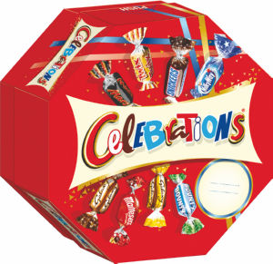 Bonbonjera Celebrations, Centerpiece, 385 g