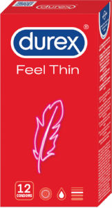 Kondomi Durex, Feel thin, 12/1