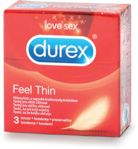 Kondomi Durex, ultra thin 3’s