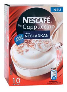 Cappuccino Nescafe, manj sladkorja, 125 g