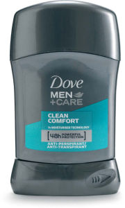 Dezodorant stick Dove, clean comfort, 50 ml