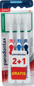 Zobna ščetka Parodontax, Interdental, extra soft z.š., 3/1