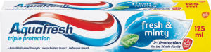 Zobna pasta Aquafresh, Triple Protection, fresh & minty, 125 ml
