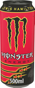 Energijska pijača Monster, Lewis Hamilton, 0,5 l