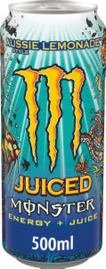 Energijska pijača Monster,  Aussie Lemon, 0,5 l